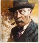 Painting of William Mulholland - via Daymix