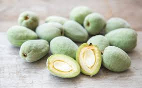 Image result for fresh green almonds