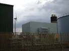 The two turbines save 5700 tonnes of carbon dioxide emissions each year - via Daymix