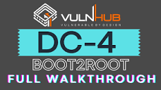 DC-4 VulnHub Machine Full Walkthrough | Boot2Root | CTF - YouTube