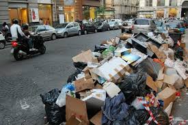 Image result for napoli garbage