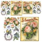 Papéis Decoupage Florais | Imagens para Decoupage