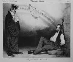 Image result for riot scene by honore-daumier