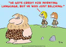 inventing language belching cave By rmay | Media &amp; Culture Cartoon ...