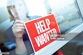 Image result for help wanted sign window