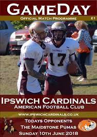 Image result for Ipswich Cardinals American Football Club