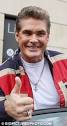 David Hasselhoff meets new factory-worker girlfriend in Cardiff
