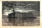 Civil War Illustration of Fort Sumter