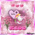 SALUT KISS KITTY ROSE Picture #113616868 | Blingee.
