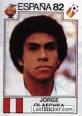 Jorge Olaechea (Peru). Sticker 80. Panini FIFA World Cup Spain 1982 - 80
