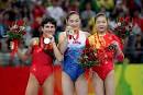 Photos: DPR Korea's Hong Un-jong wins Women's Vault Olympic gold ...