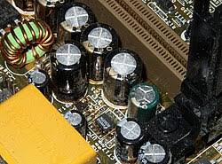 Image result for bad capacitor