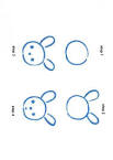How to draw a rabbit