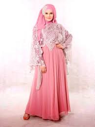 Gambar Desain Busana Muslim Pesta Wanita | Contoh Baju Muslim Terbaru