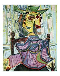 Image result for Pablo Picasso, Portrait of Dora Maar