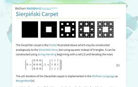 Image result for sierpinski carpet