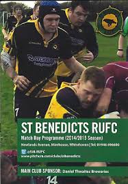 Image result for St Benedicts Rfc