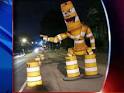 Construction Barrel Monster Terrorizes Raleigh, North Carolina ...