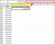 Image result for find nearest date excel