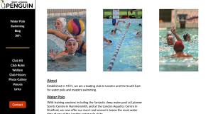 Image result for West London Penquin Swimming & Water Polo Club