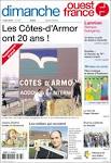 Journal OUEST FRANCE (France). Les Unes des journaux de France.