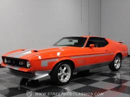 Image result for Bright Red 1972 Mustang