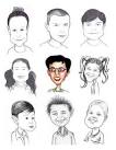 Caricature, Digital Caricature (Charactures), Drawing Cartoon ...