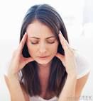 an eye strain <b>headache</b>.