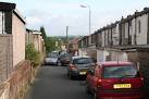 Backs of Coniston Avenue and Rosemount Avenue, Barnoldswick - via Daymix