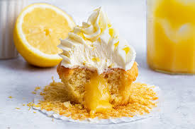 Image result for lemon cupcake