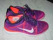 2015 Womens Nike Free TR 5 Flyknit Hyper Violet/White Running ...