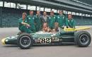 Dario Franchitti Laps Indy In Jim Clark's Lotus 38