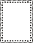 Borde hoja | Dibujos para pintar