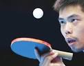Taiwan's Chuang Chih-yuan prepares to serve to Germany's Dimitrij Ovtcharov ... - P20-120804-324