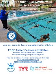 Image result for Walsall Artistic Swimming Club