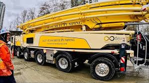 Image result for concrete pump truck
