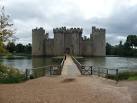 swimming in the moat's murky waters (the fish seem to associate human - via Daymix
