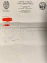 Hamilton Township - Friend was denied & sent this letter. Any idea ...