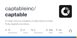 GitHub - captableinc/captable: #1 Open-Source Captable, an ...