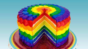 Image result for rainbow cake