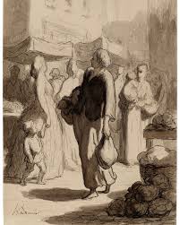 Image result for riot scene by honore-daumier