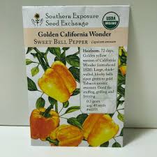 Afbeeldingsresultaat voor californian wonder golden sweet pepper