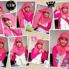 ike_sembarang wec,,, :D: cara berhijab paris, sederhana dan simple ...