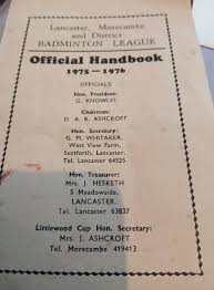 Image result for Lancaster Moor Hospital Badminton Club