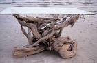 Beautiful driftwood dining tables hand crafted from Gulf Island ...