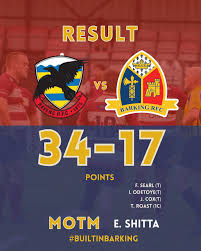 Image result for Barking Rugby Union Football Club