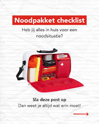 Image result for noodpakket nederland