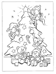 Natale: biglietti, disegni, cornicette, copertine, segnalibri ...