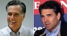 MITT ROMNEY AND RICK PERRY