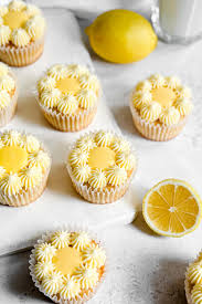 Image result for lemon cupcake